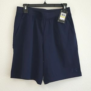 Under Armour Mens Motivator Vented Shorts - Navy
